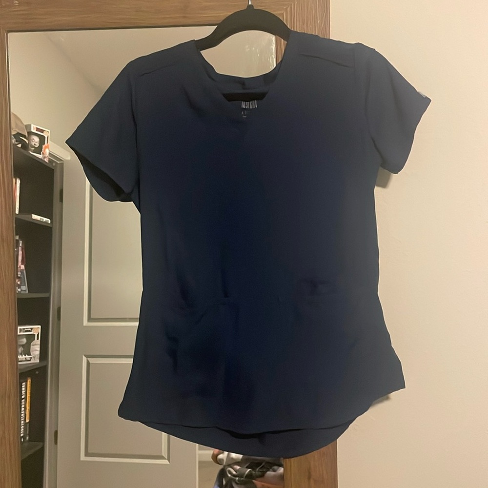 Medcouture Blue Scrub Shirt